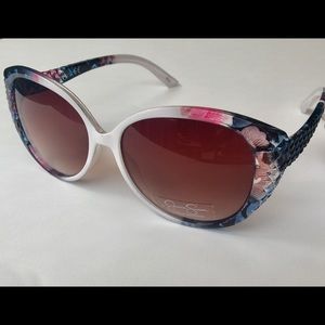 NWT Jessica Simpson Sunglasses Shades White Floral